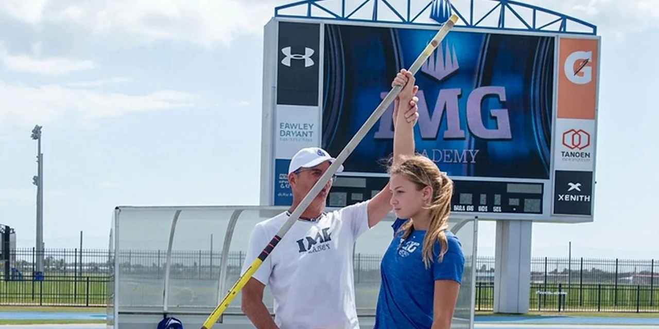 Pole Vault Drill: Take Off Tall and High