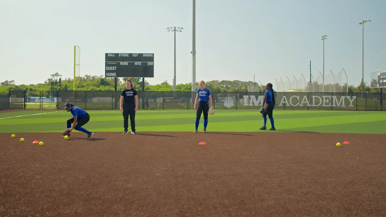 5-10-5 Softball Drill