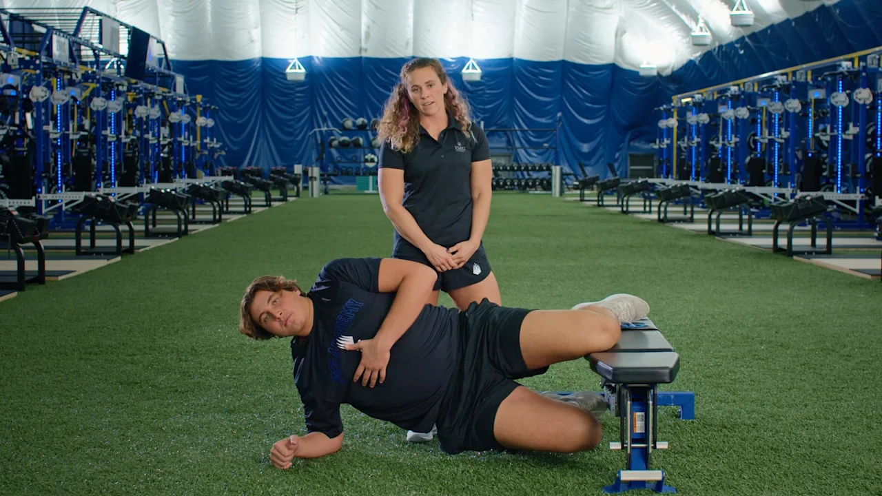 Corrective Exercise: Modified Copenhagen Plank