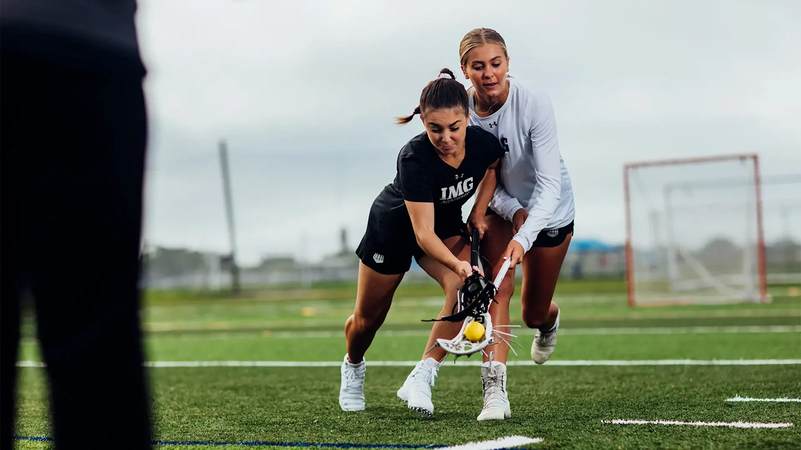 Lacrosse campers training at IMG Academy in Bradenton, Florida