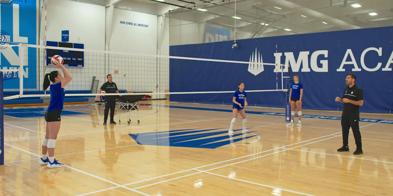 Volleyball Setting Drill: Reverse Flow