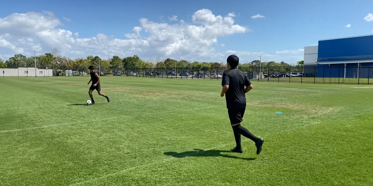 First Touch Decision: Technical Soccer Drill for Scanning