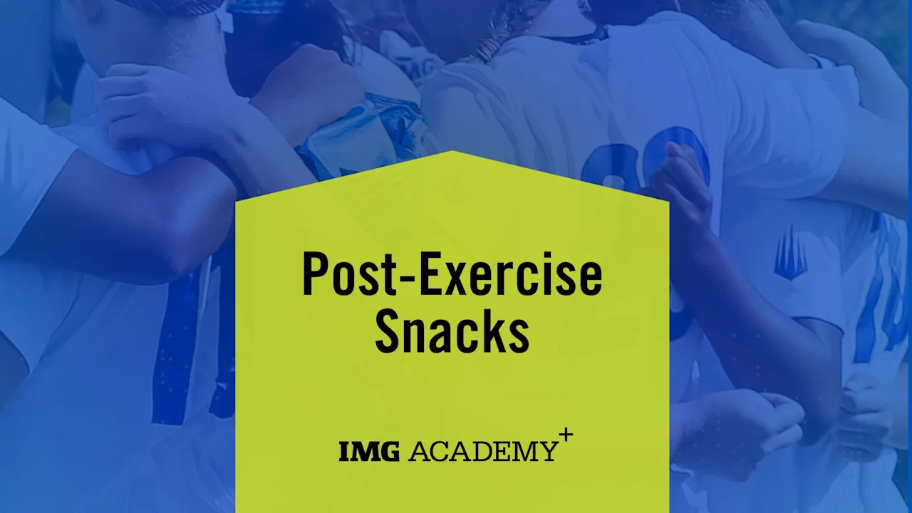 Post-Exercise Snacks