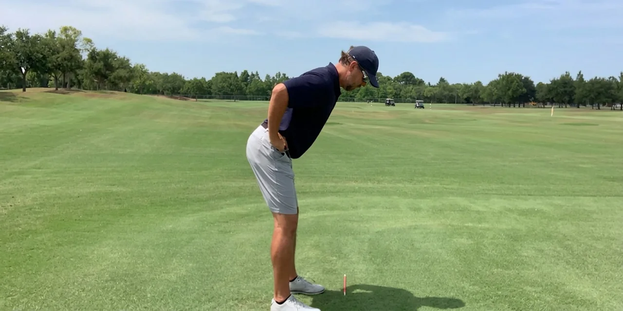 Golf Posture Drill: Spine Angle and Athletic Setup