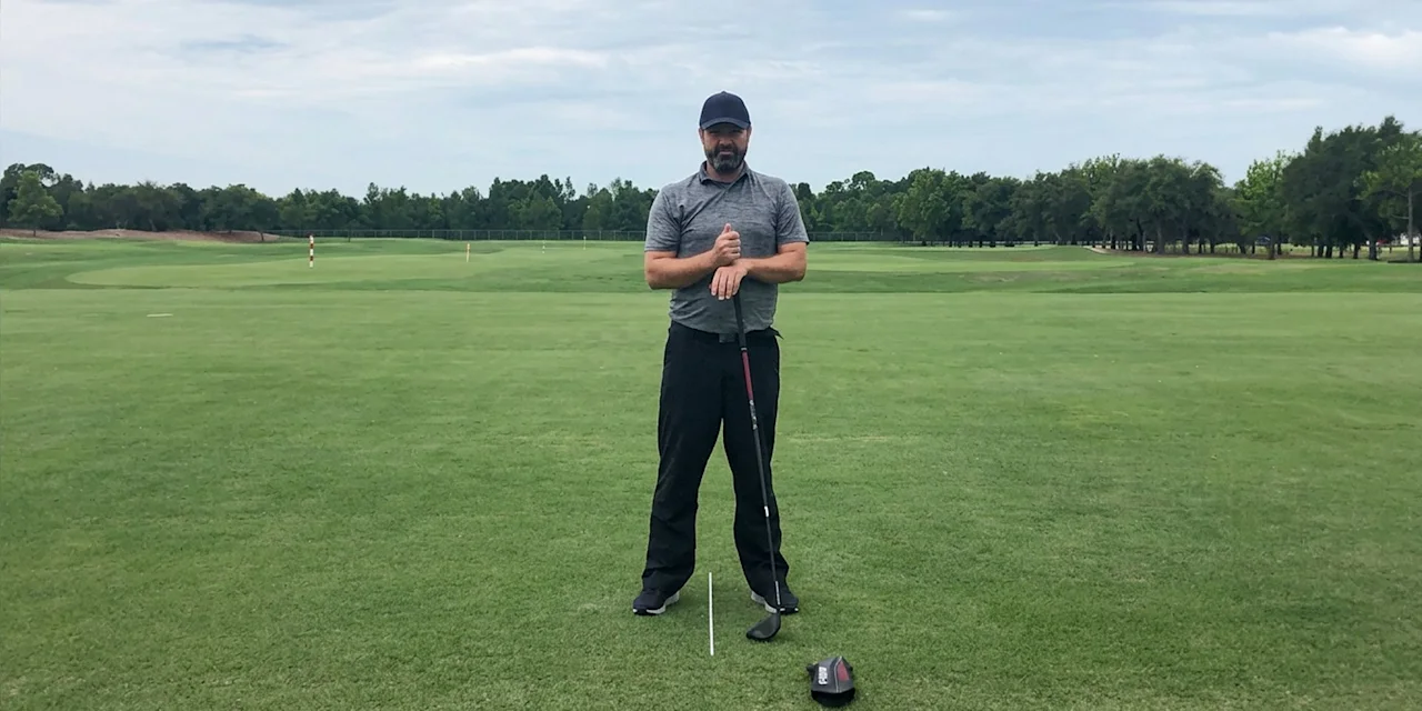 Positive Angle of Attack: Golf Driver Drill