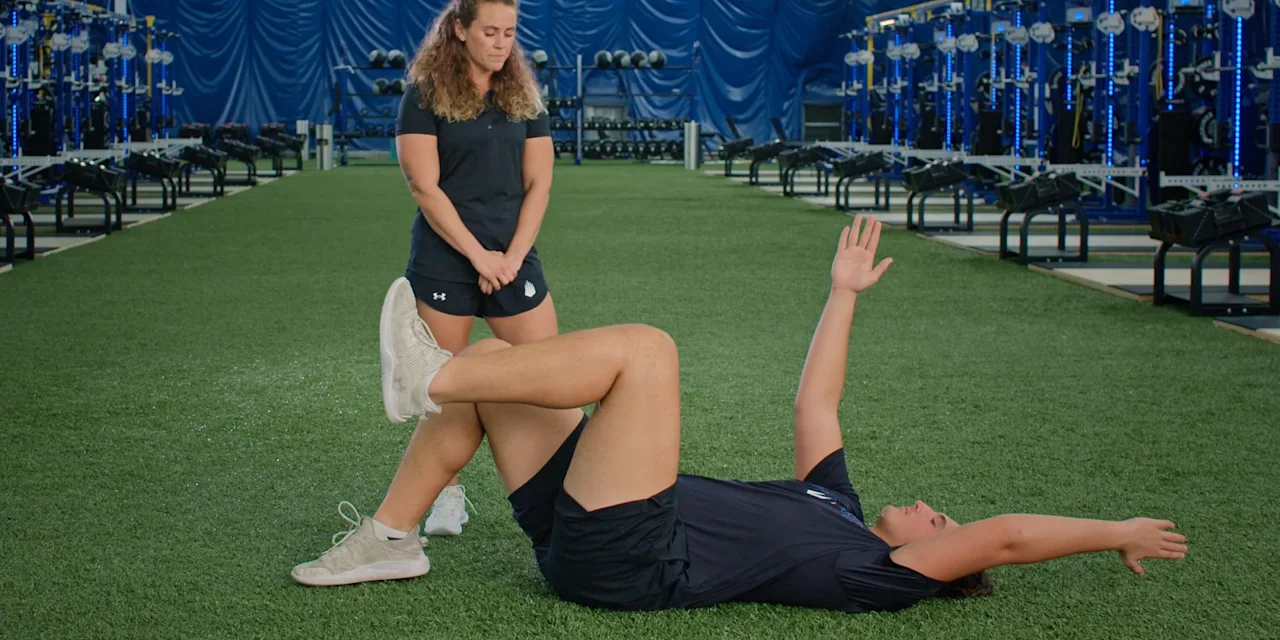 Lower Back Exercise: Modified Dead Bug Hold