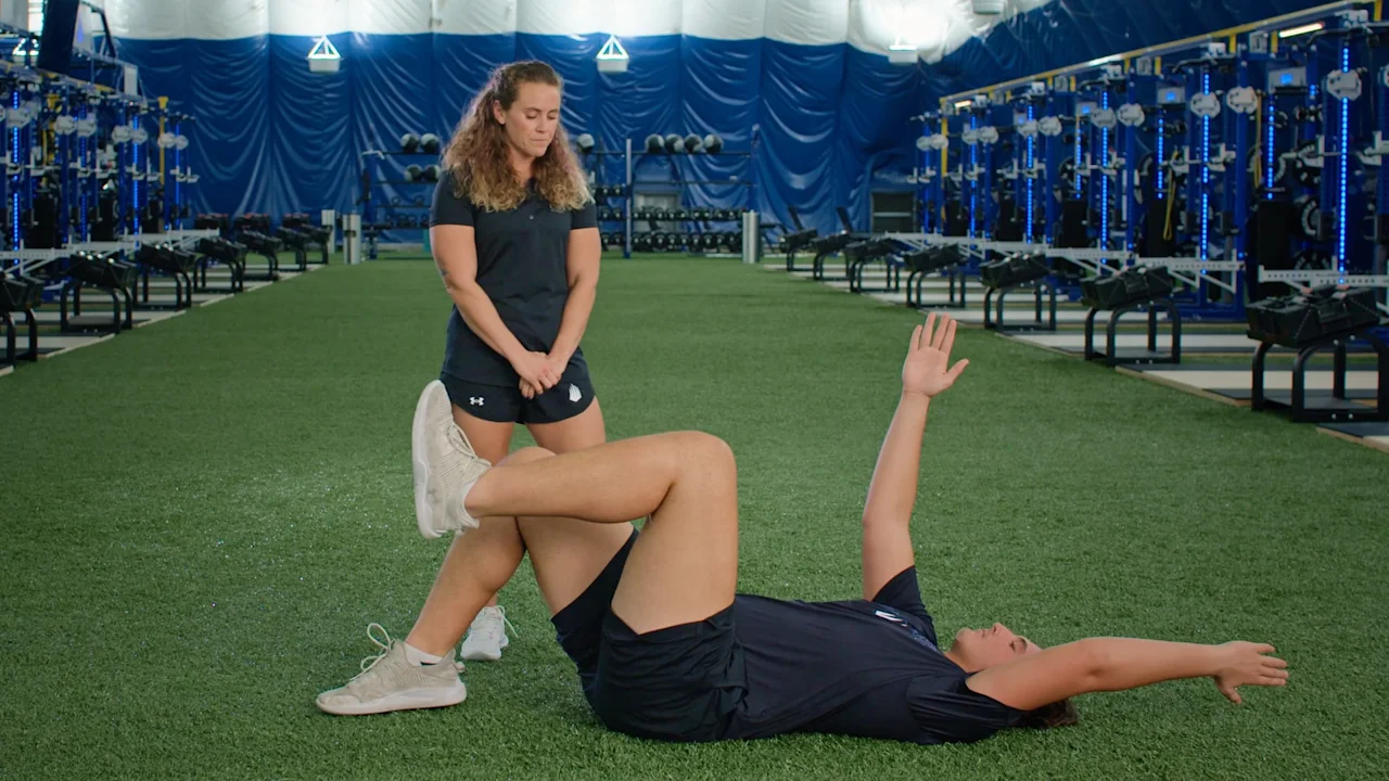 Corrective Exercise: Modified Dead Bug Hold