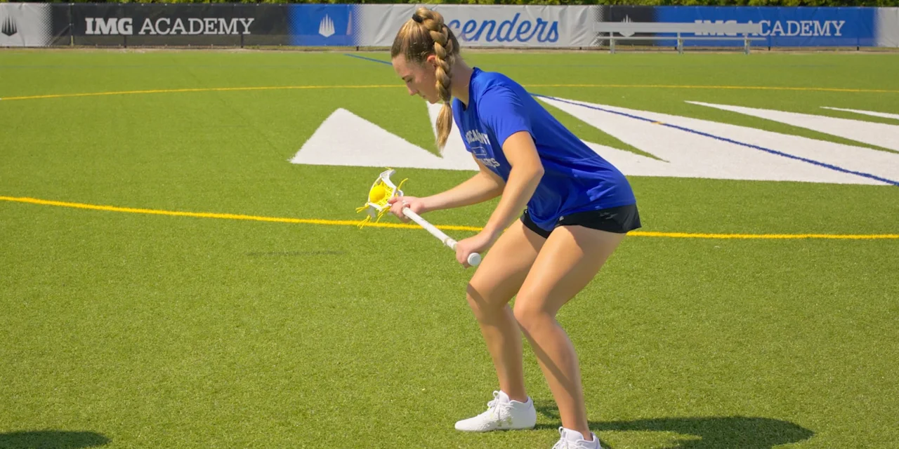 Lacrosse Draw Drill: First Step