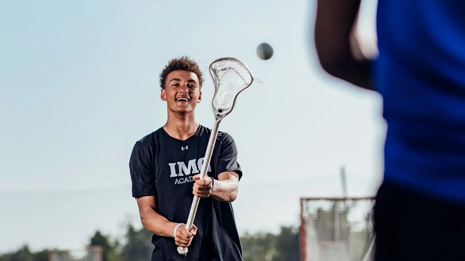Lacrosse campers training at IMG Academy in Bradenton, Florida