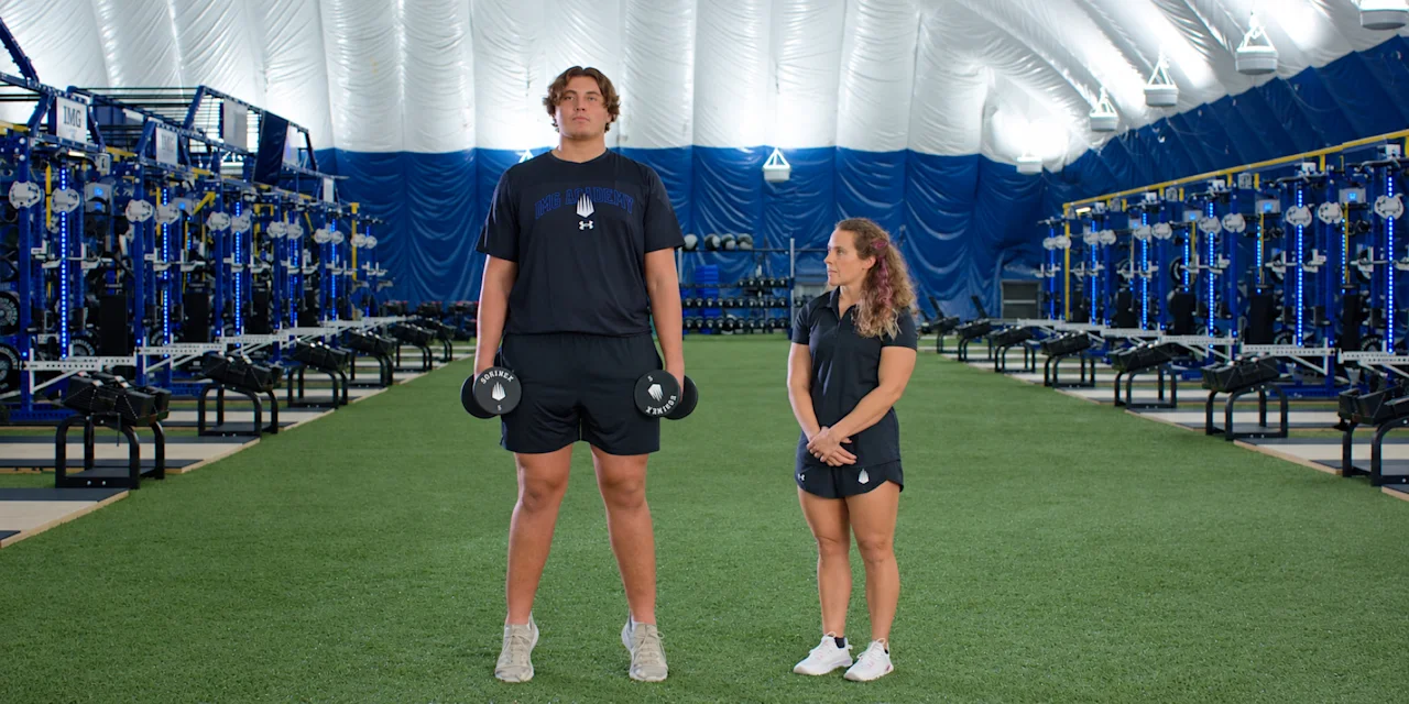 Ankle Sprain Exercise: 3-Way Weighted Calf Raise