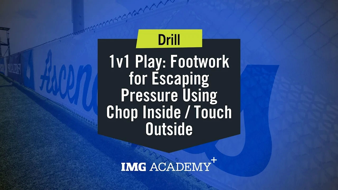 Footwork for Escaping Pressure Using Chop Inside / Touch Outside