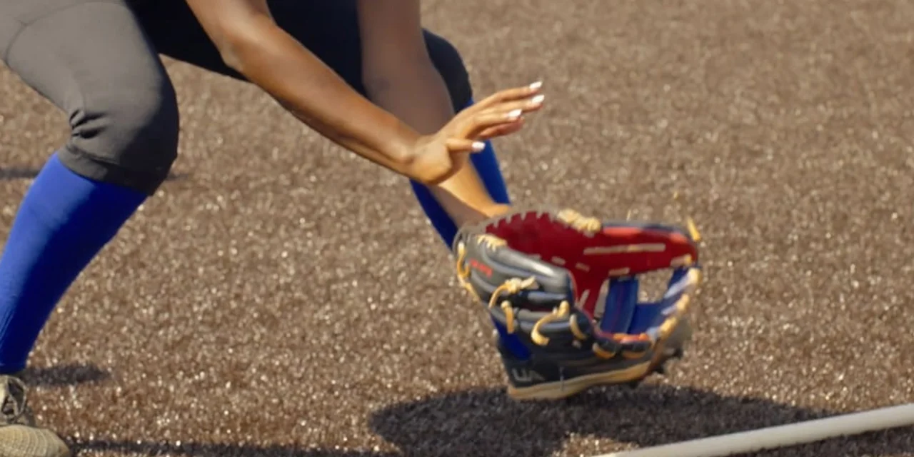 Softball Fielding Drill: 1-2 Field With PVC Pipe