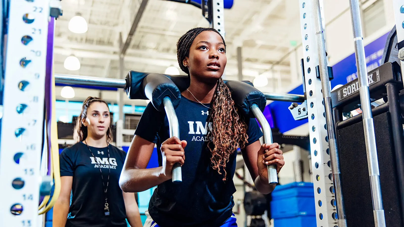 Performance campers training at IMG Academy in Bradenton, Florida