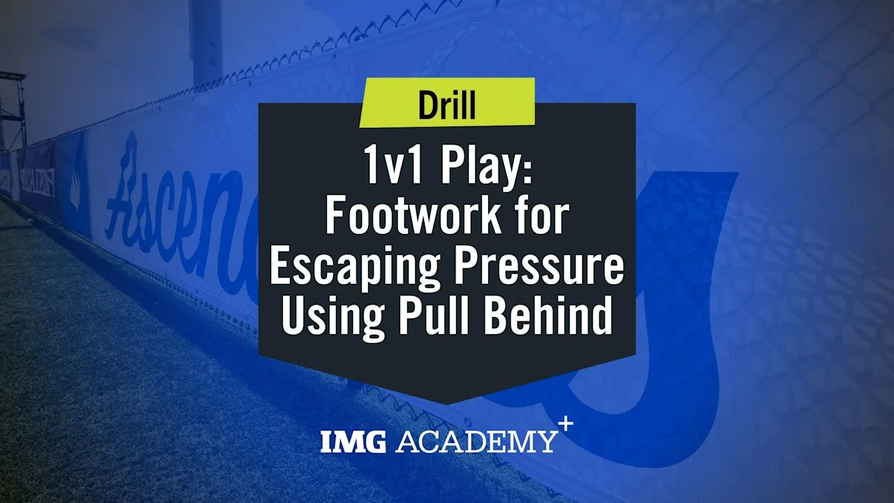 Footwork for Escaping Pressure Using Pull Behind