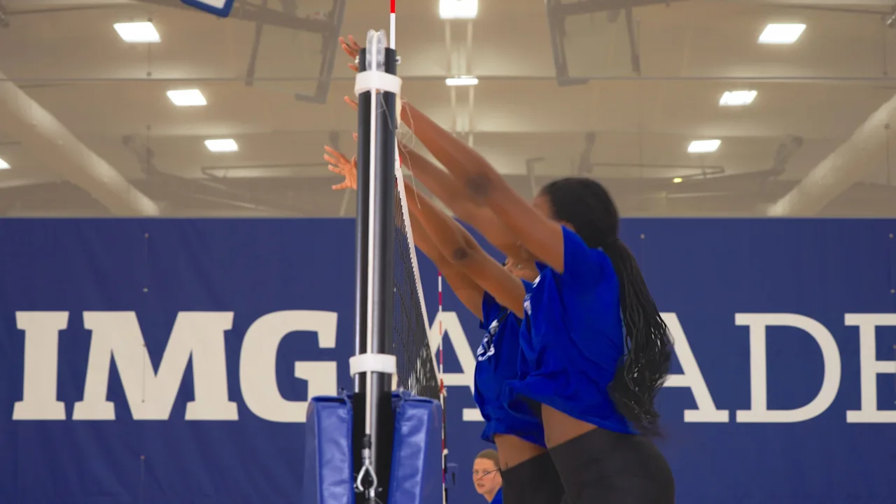 Volleyball Blocking Drill: Swing Blocking