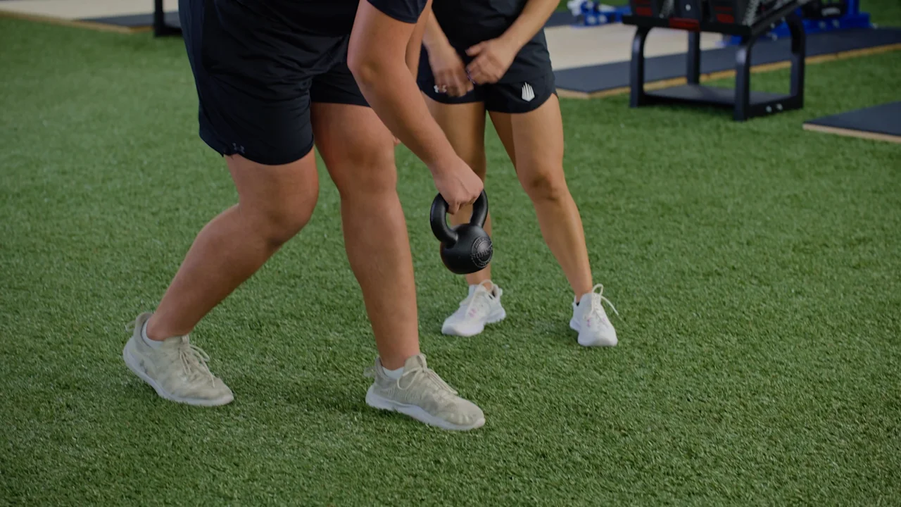 Back Support: Single Leg RDL with Rotation