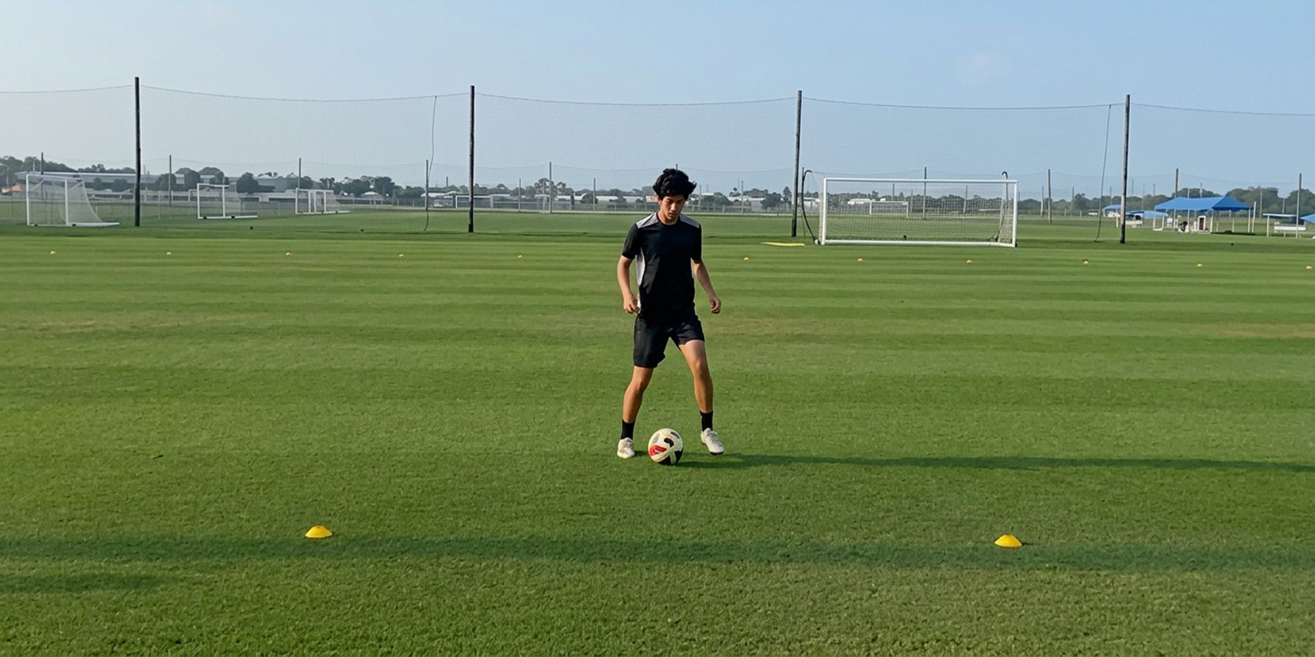 image for Soccer Ball Control Drill: Inside-to-Inside Touches