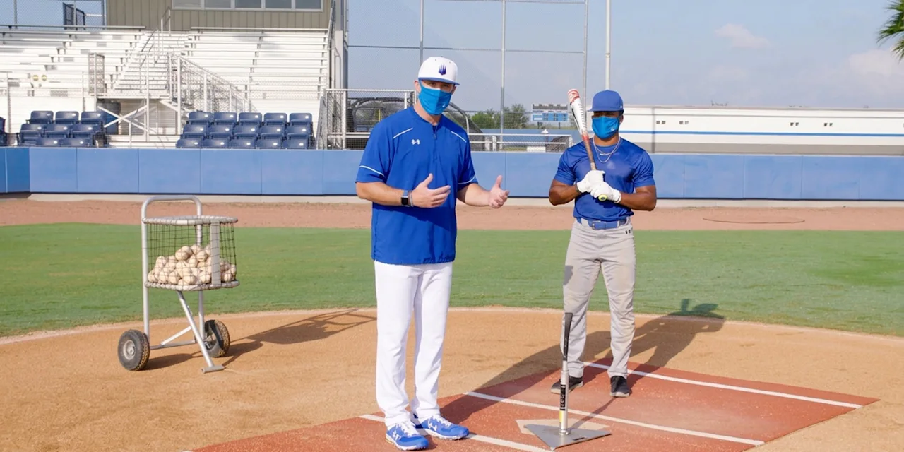 Baseball Hitting Drill: Exaggerated Leg Kick