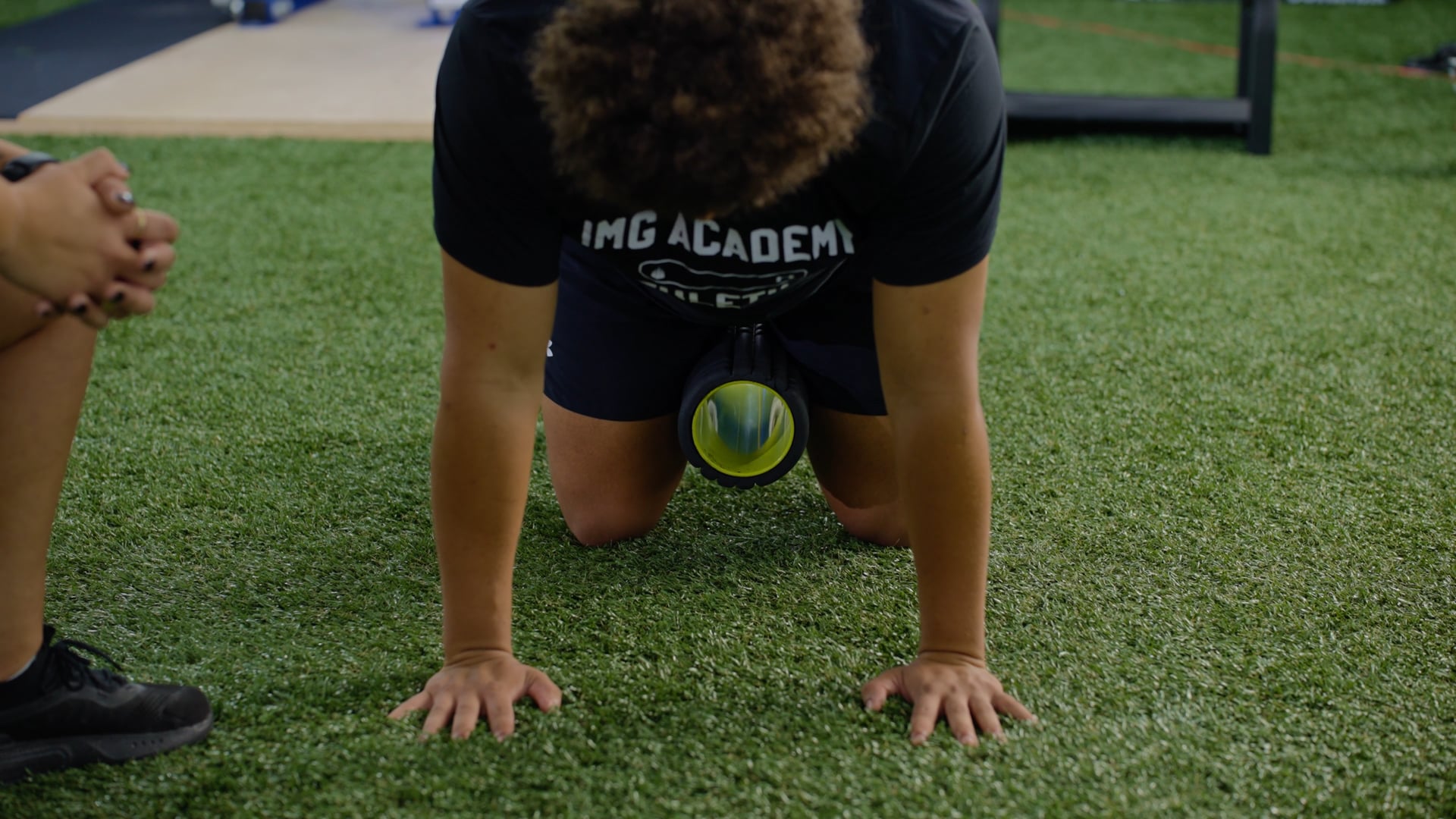 image for Corrective Exercise: Quadruped Hold with Foam Squeeze