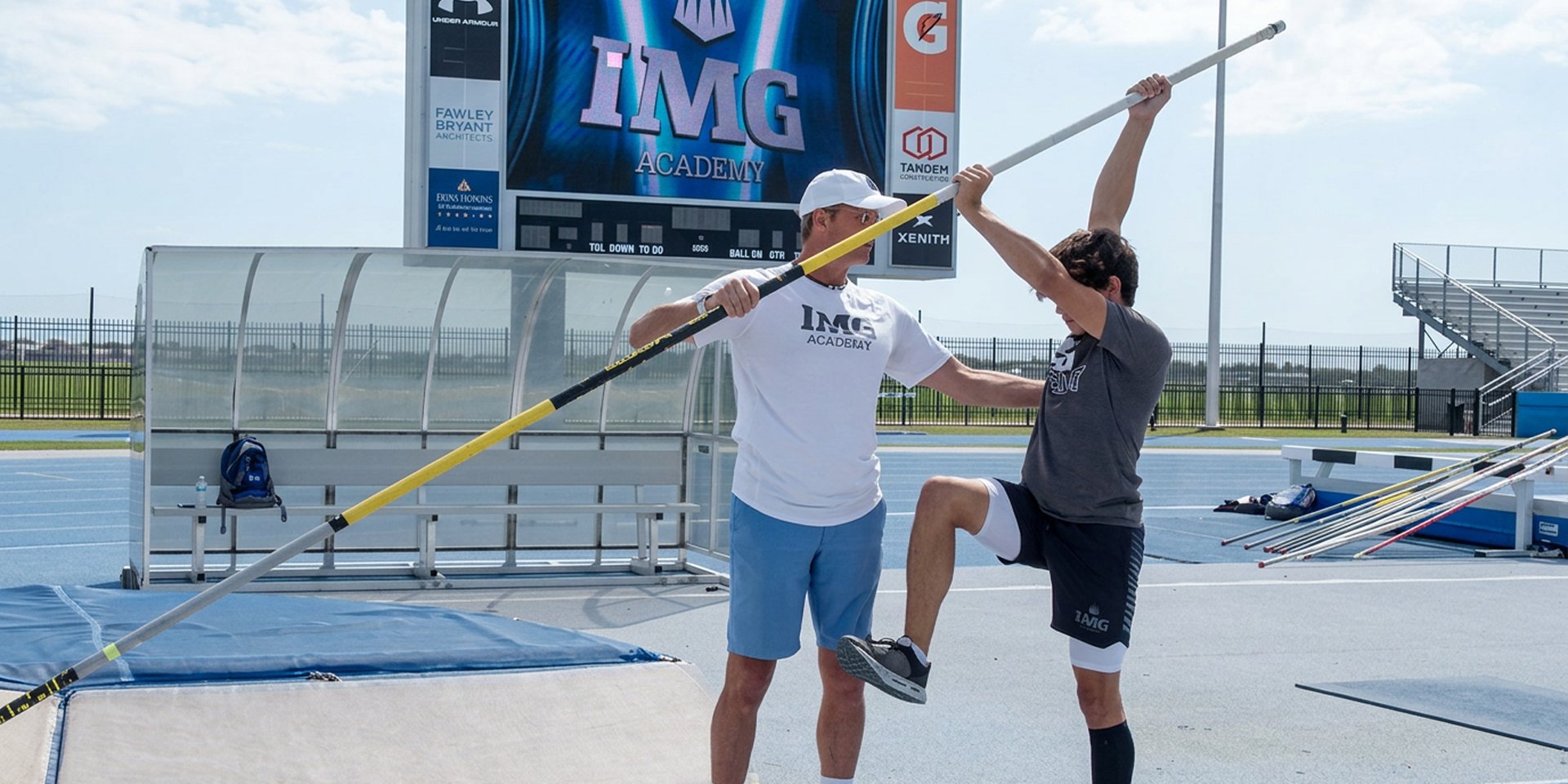 image for Pole Vault Drill: Driving the Chest Forward