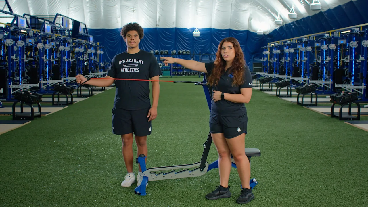 Shoulder Stability: External Rotation Iso Hold