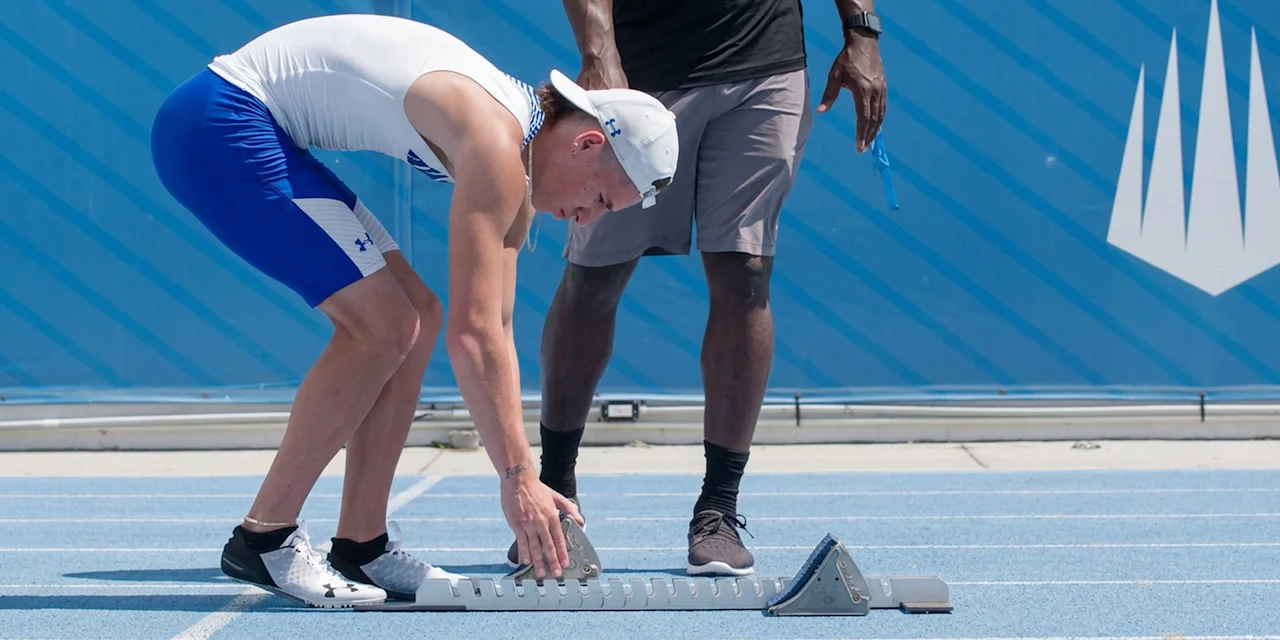 Track Sprint Start Drill: Setting Your Starting Blocks