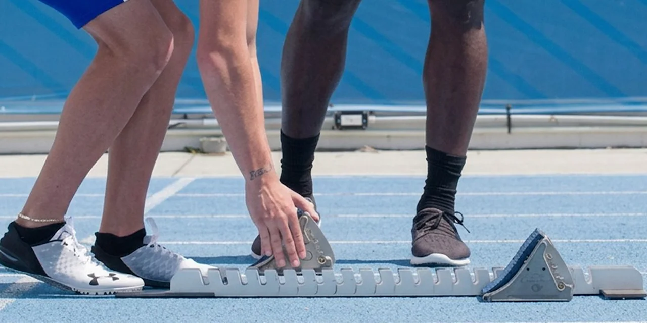 Track Sprint Start Drill: Setting Your Starting Blocks