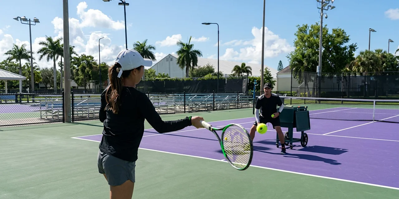 Tennis Drill: Defensive Spanish X