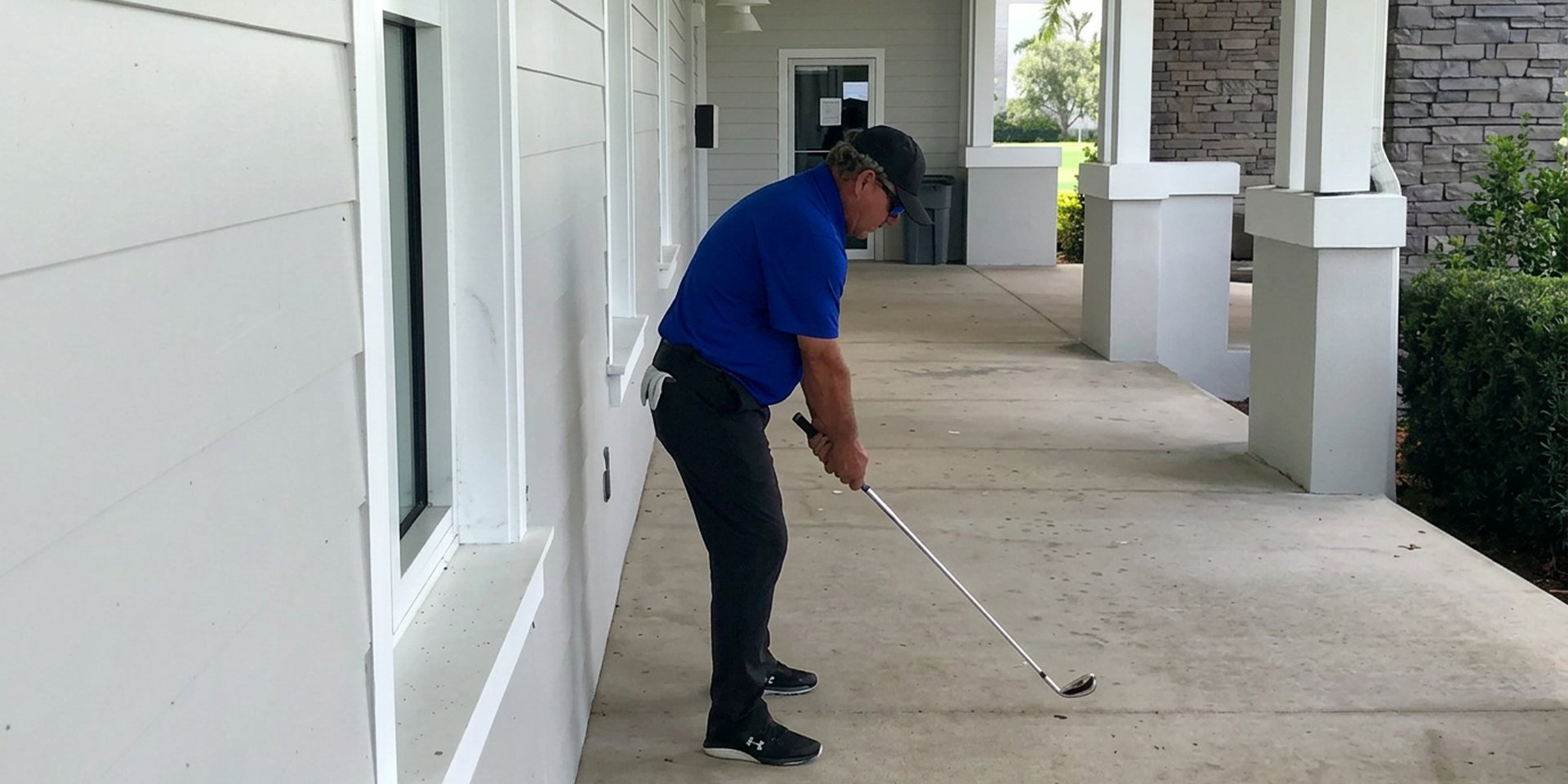 image for Golf Swing Plane Drill: A Wall Drill for a Better Club Path