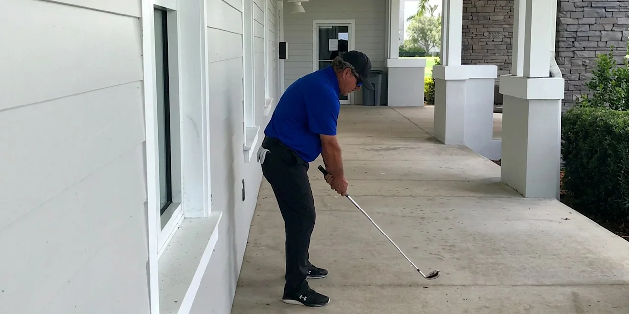 Golf Swing Plane Drill: A Wall Drill for a Better Club Path