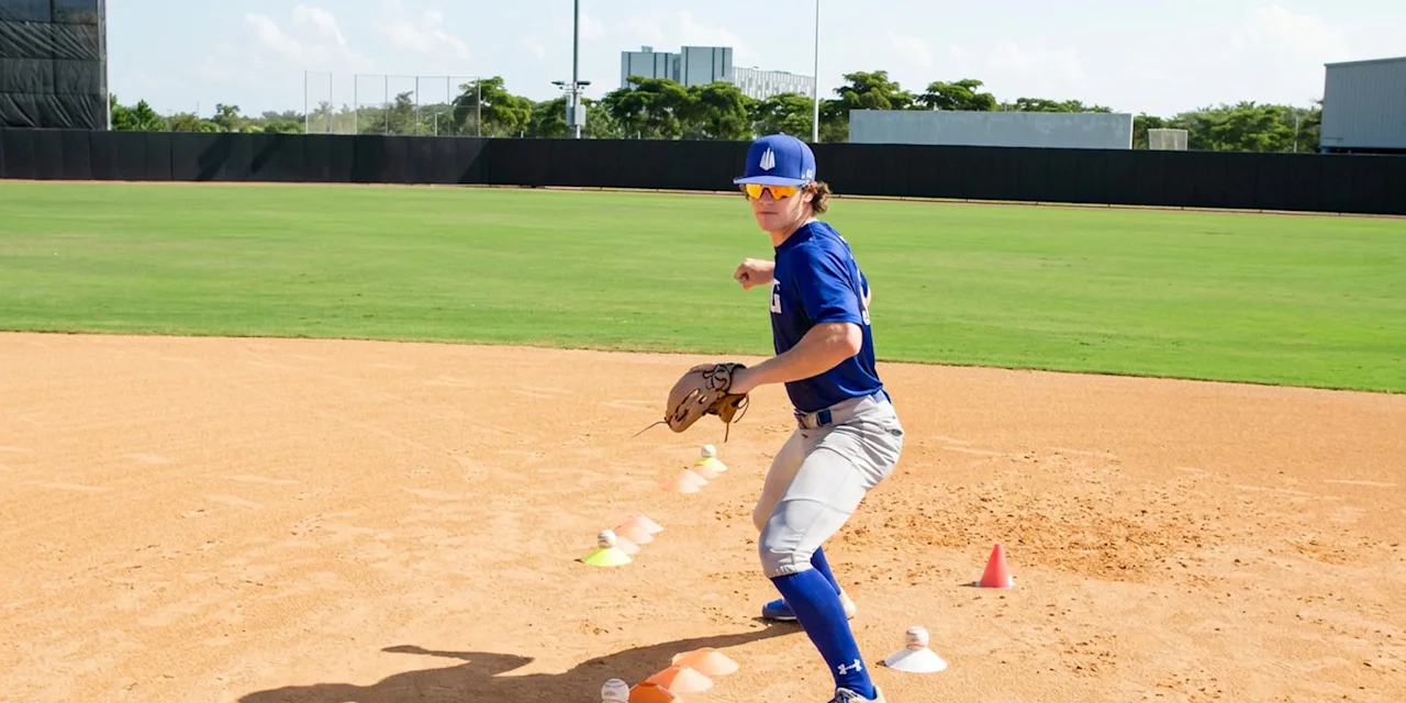 Baseball Infield Drill: Dry Action Cone Drill