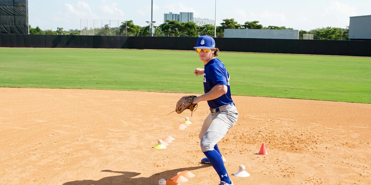 Baseball Infield Drill: Dry Action Cone Drill