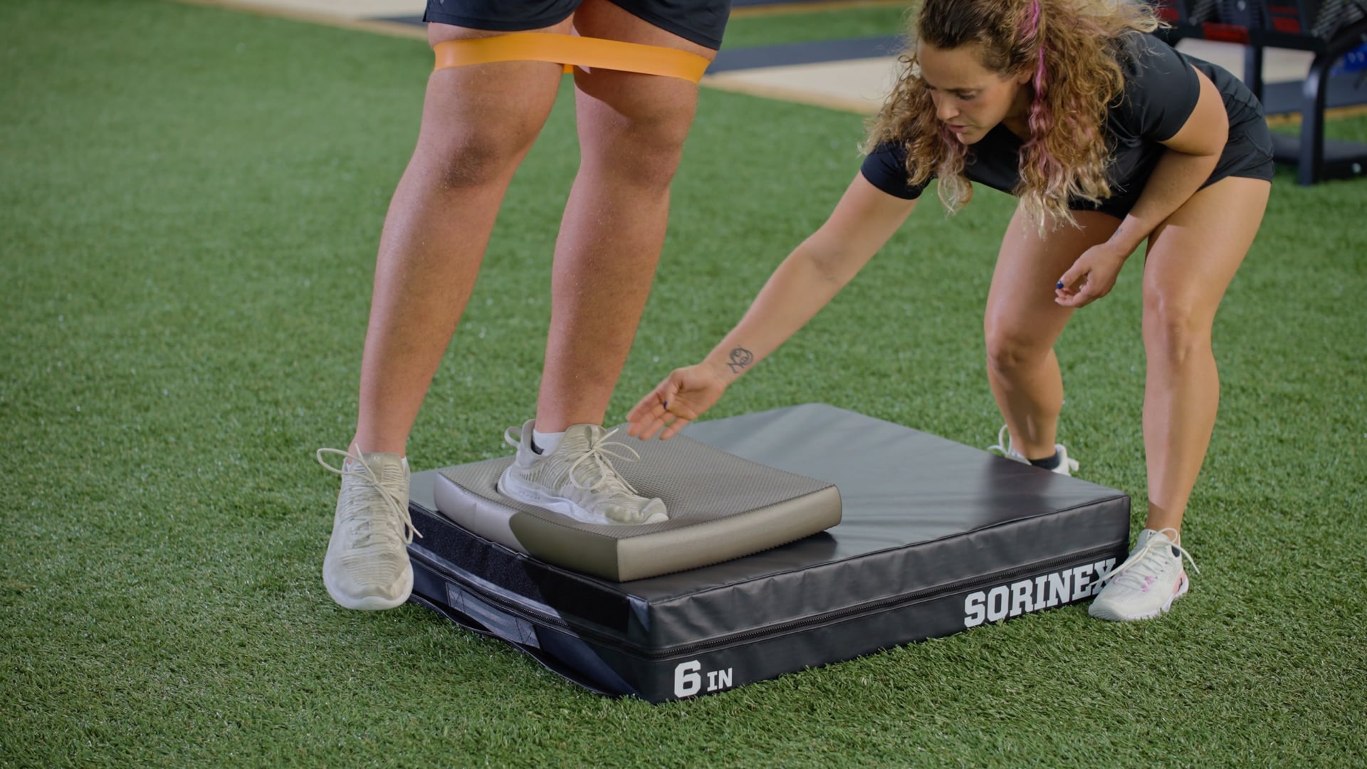 image for Corrective Exercise: Single Leg Step Down with Balance and Band