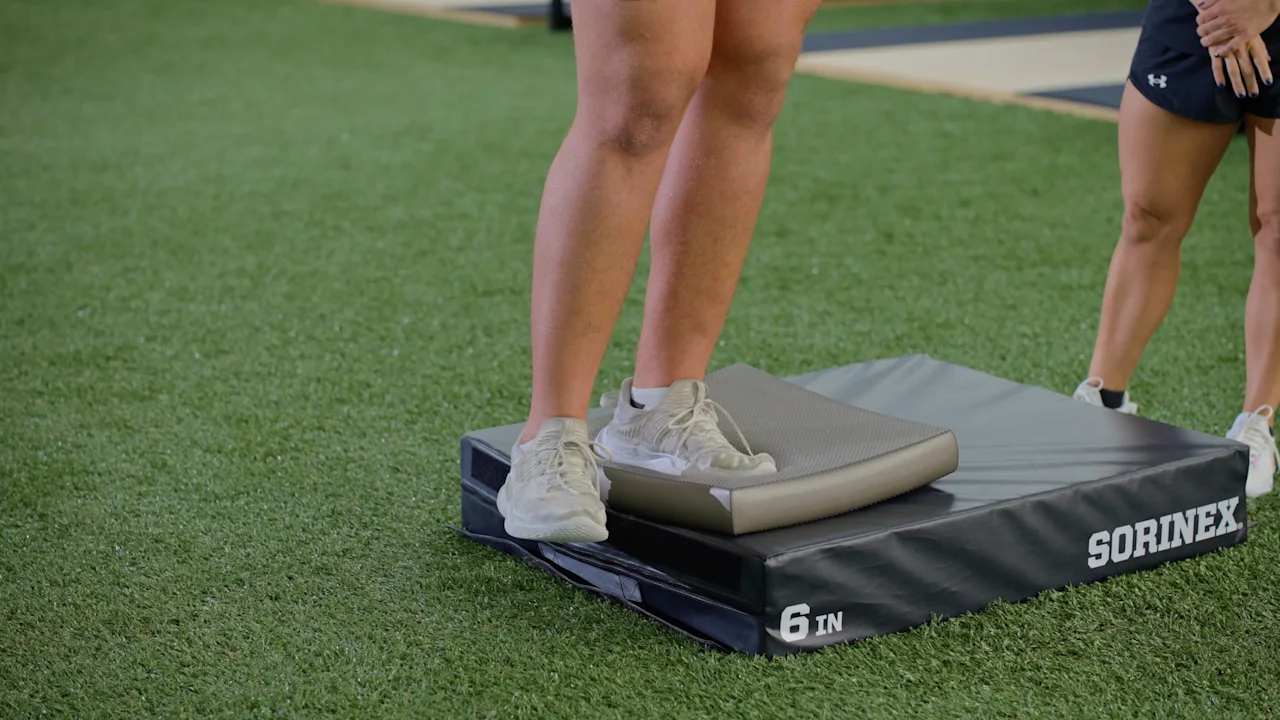 Ankle Strength: Lateral Step Down with Balance