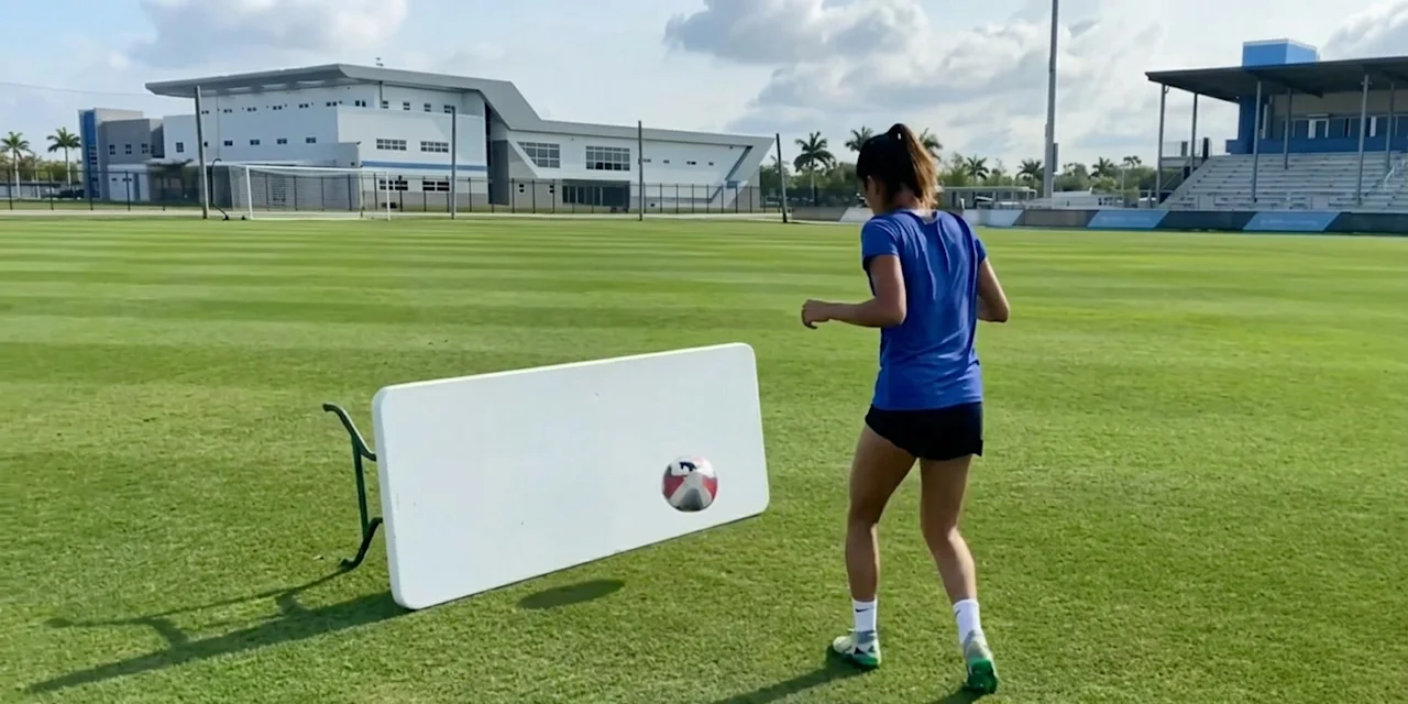 One-Touch Passing Soccer Drill: Quick Reaction Wall Work