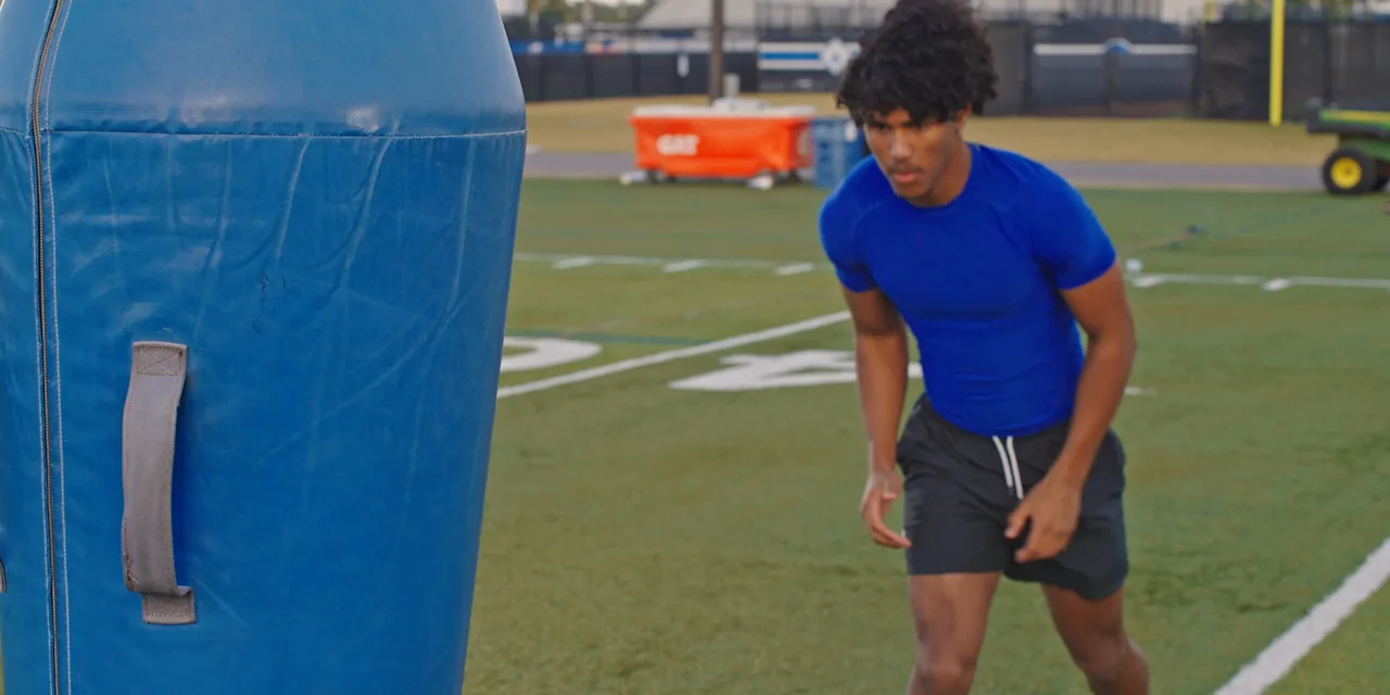 Football Drill for Wide Receivers: Release Technique