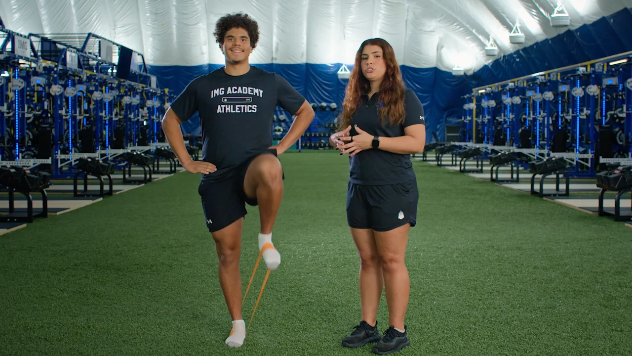 Hip Mobility: Standing Hip Flexor with Band