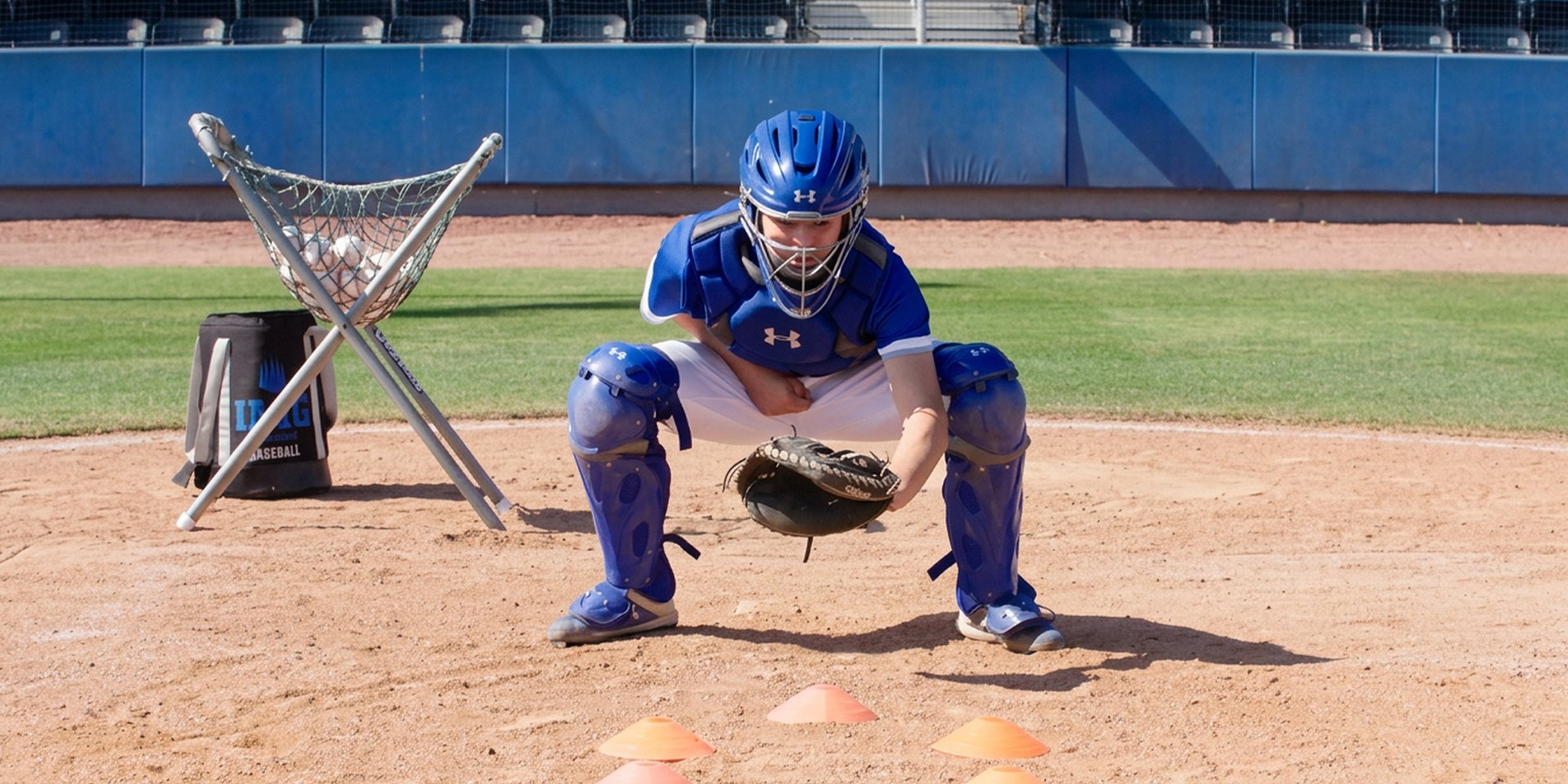 image for Baseball Catching Drill: Six-Cone Drill