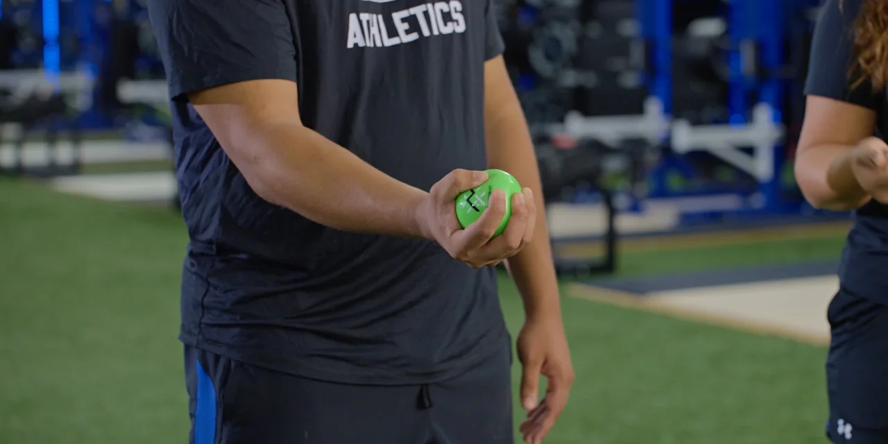 Wrist Strain Exercise: Foam Squeeze Ball