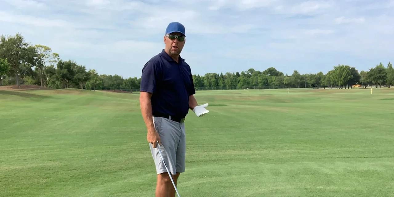 Golf Alignment Stick Drill: Square to the Target
