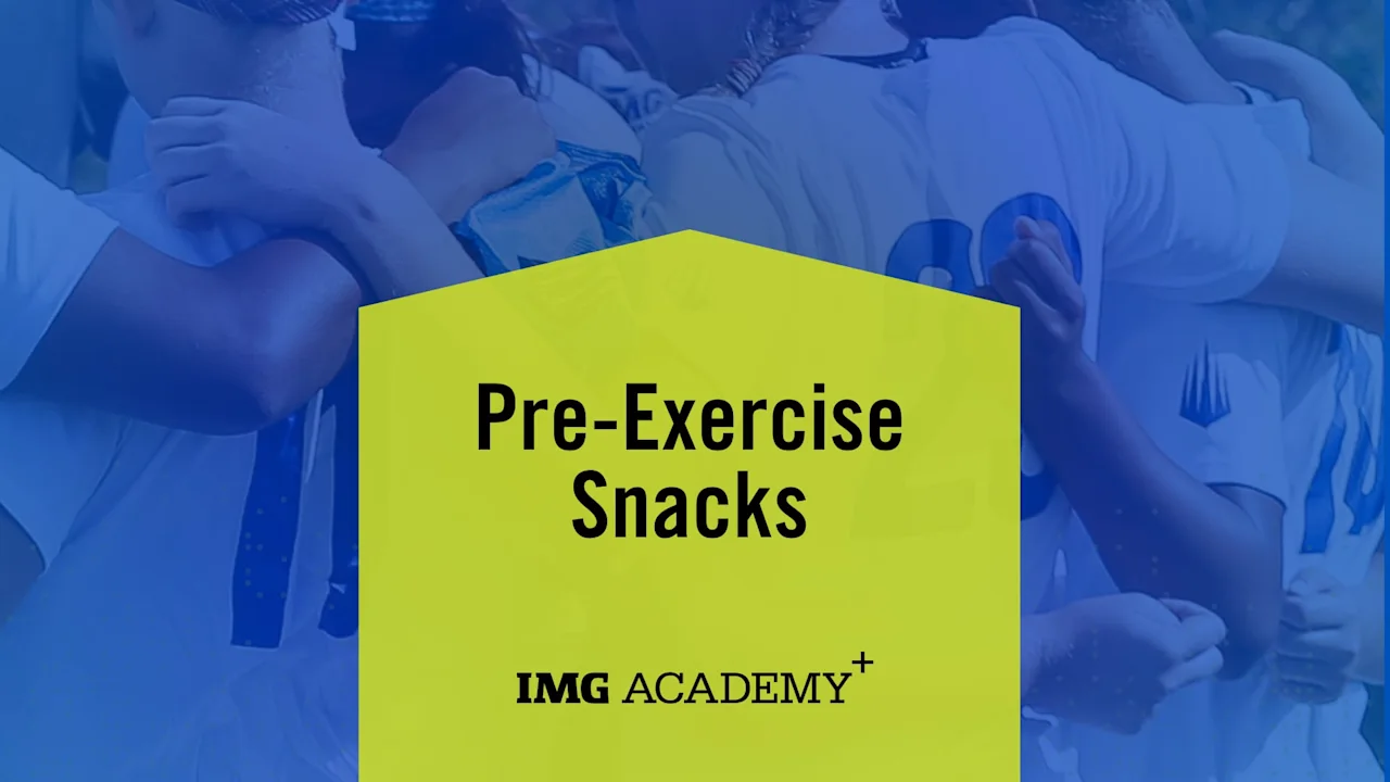 Pre-Exercise Snacks
