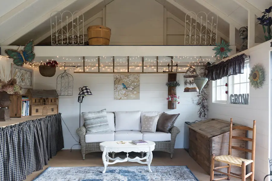 image of the inside of a shed design