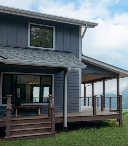 LP SmartSide panel and vertical siding installation