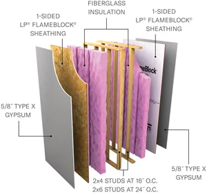 Layers of a V340 assembly