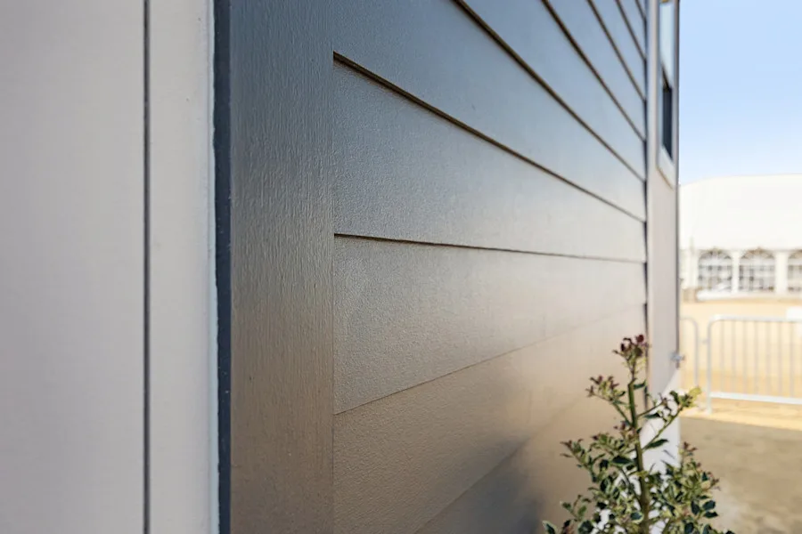 close up image of LP siding