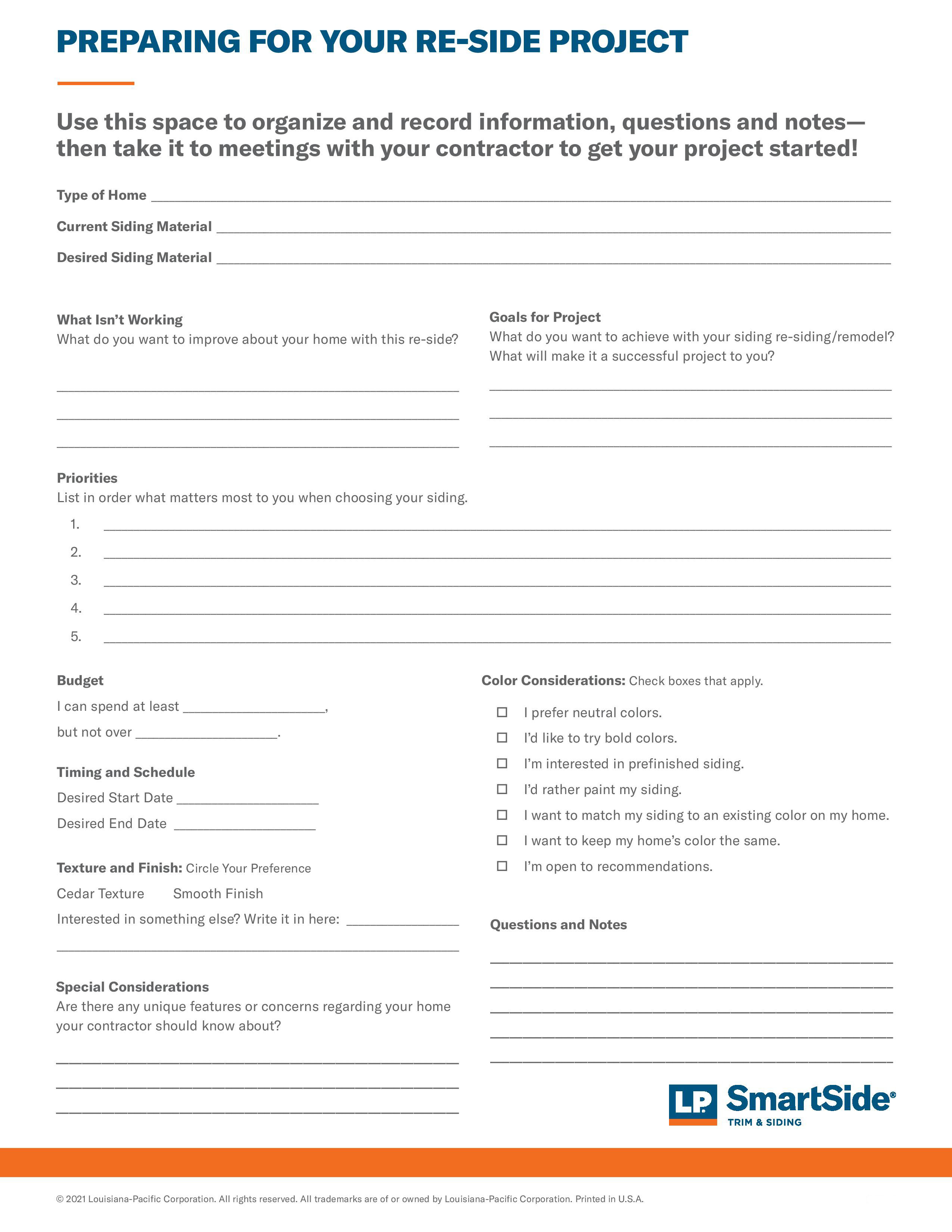 home re-side worksheet updated