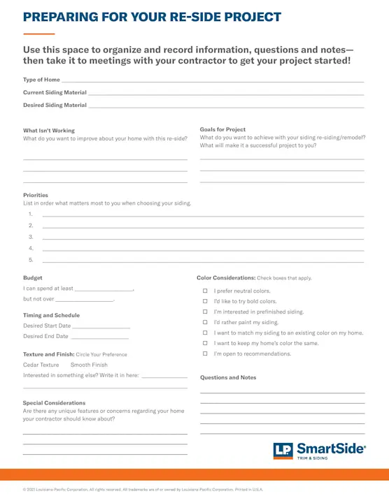 home re-side worksheet updated