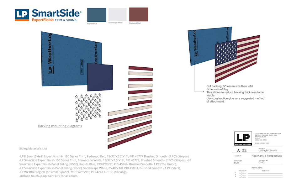 Flag instructions page 2