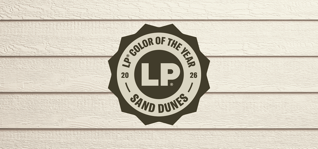 LP Siding color of the year: Sand Dunes