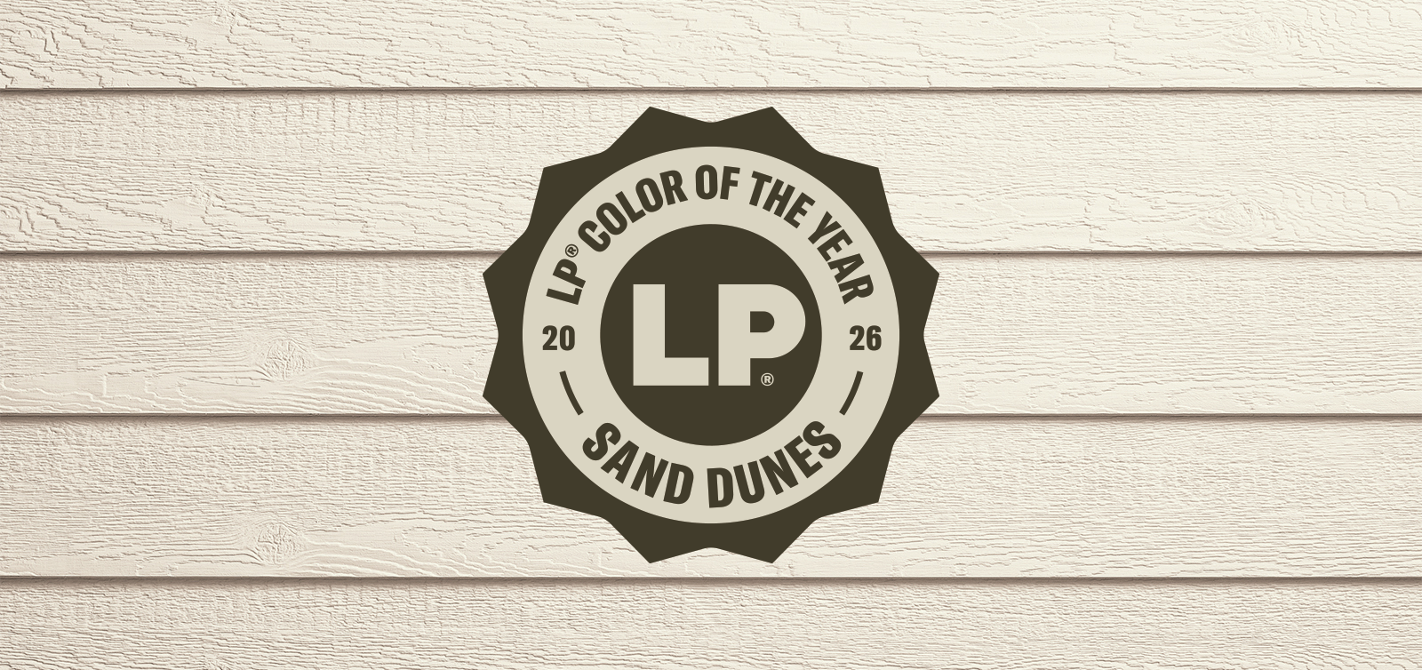LP Siding color of the year: Sand Dunes